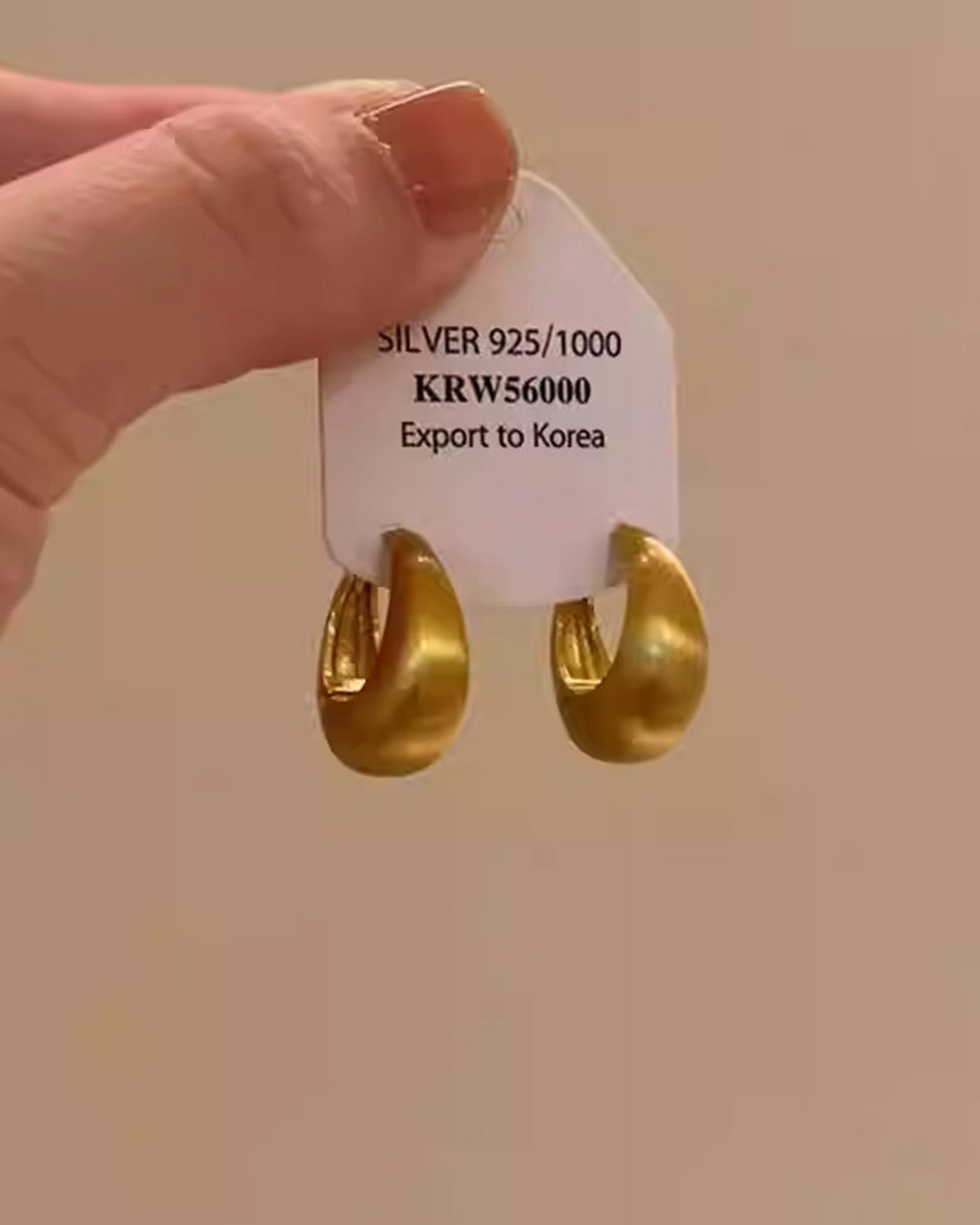 Gold Earrings