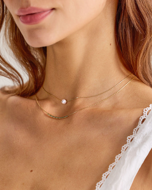 Pearl Double Necklace