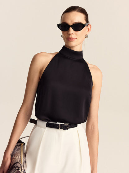Satin Halter Top