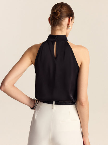 Satin Halter Top