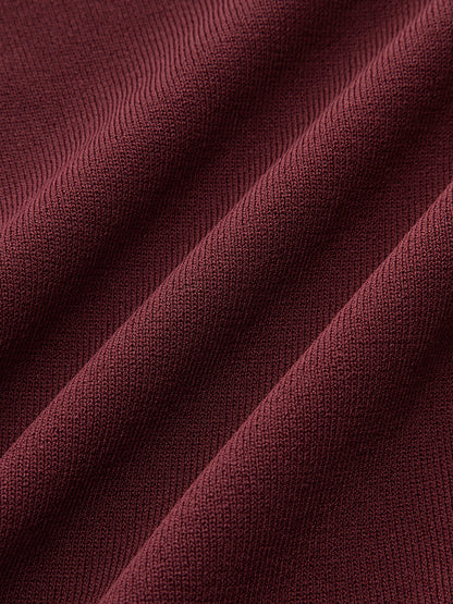 Mock Neck Sleeveless Top and Pleated Midi Skirt Set