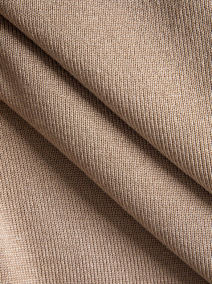 Knitted Peplum Top and Midi Skirt Set