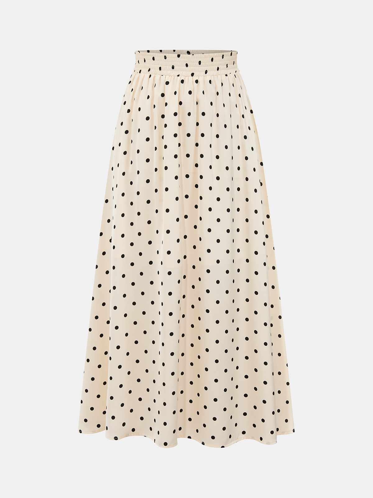 Polka Dot Sleeveless Top & Maxi Skirt Set