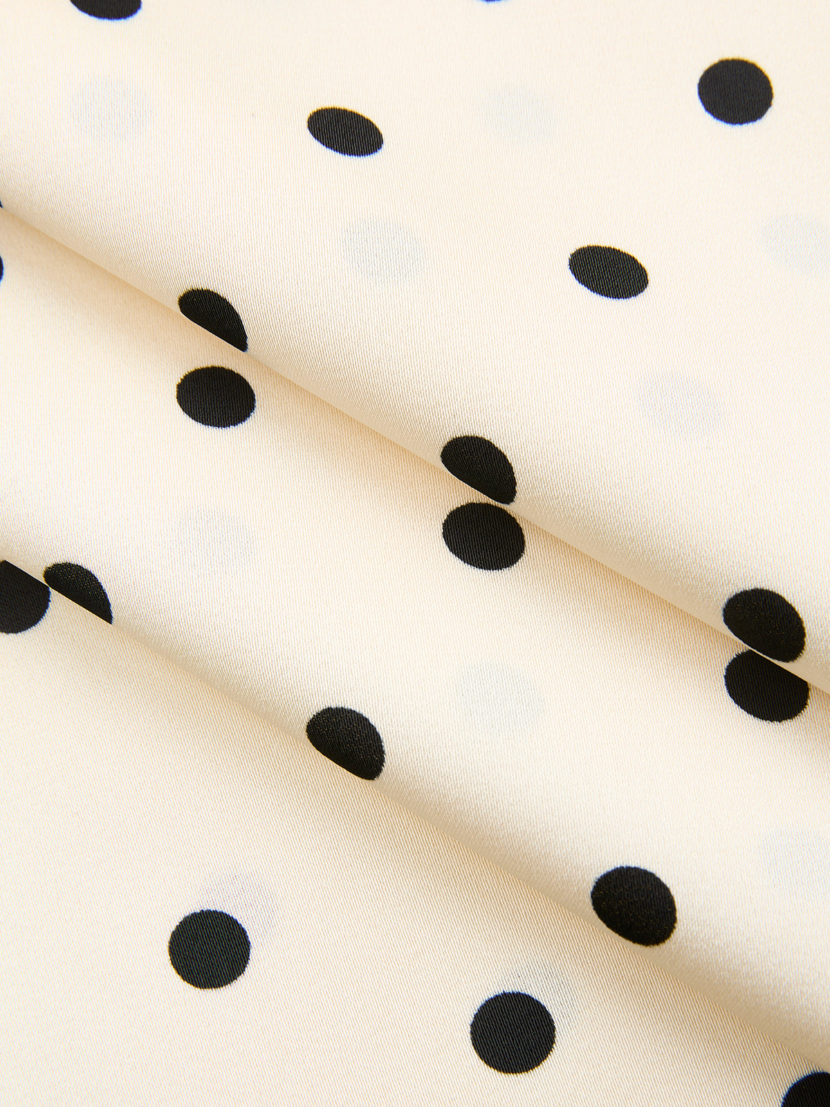 Polka Dot Sleeveless Top & Maxi Skirt Set