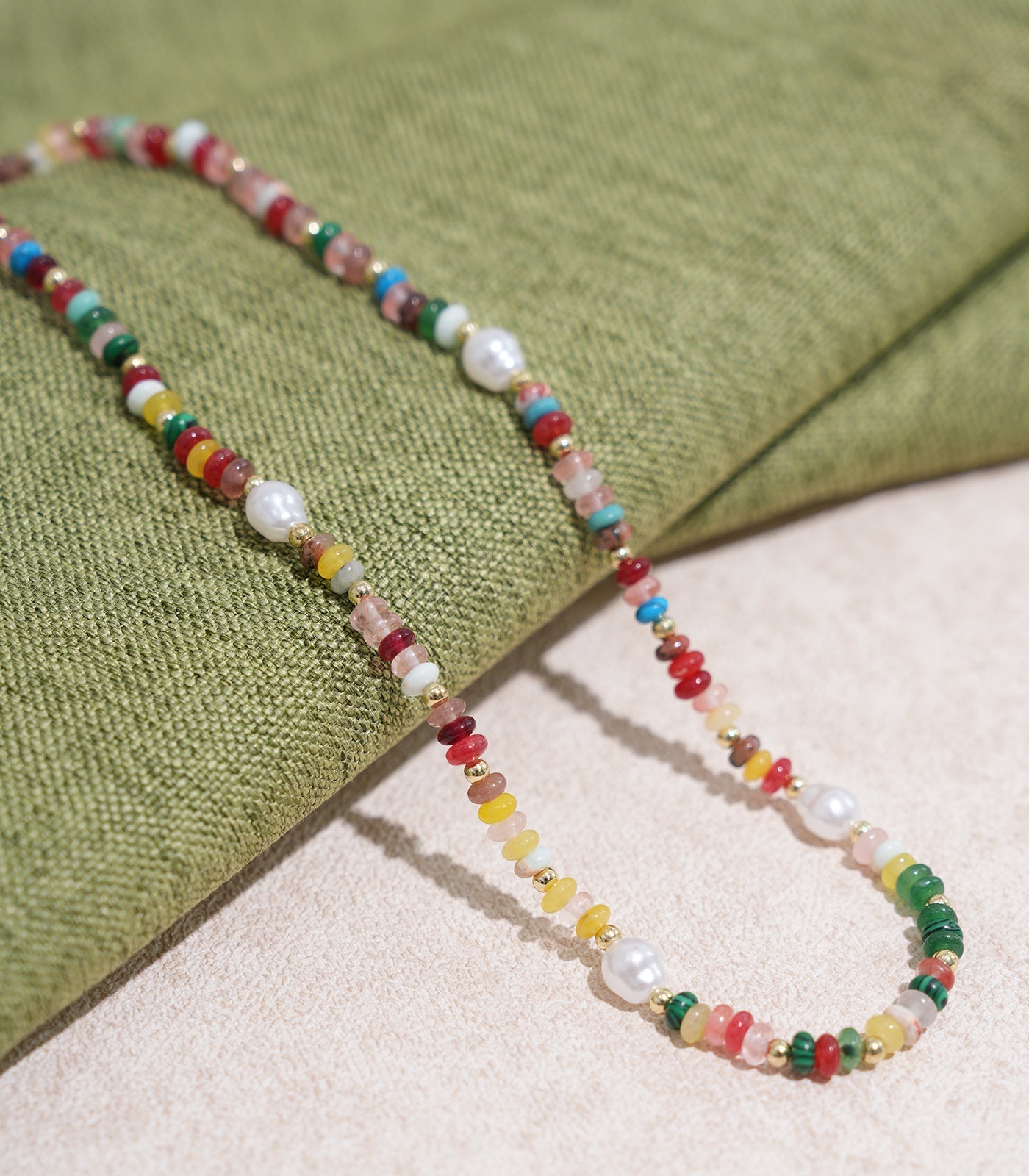 Women's Rainbow Stripes Necklace