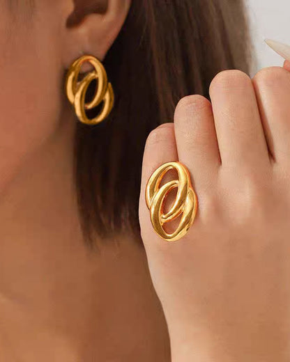 Gold Earrings