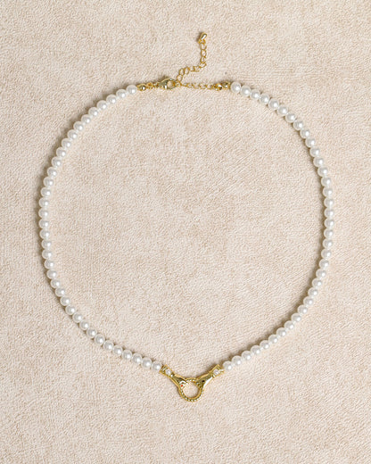 Pearl Clavicle Necklace